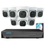 Reolink 4K Wired Security Camera System with NVR