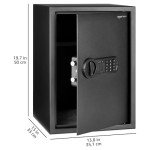 Amazon Basics Small Electronic Safe with Keypad Lock