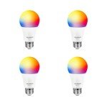 Sylvania Smart LED Light Bulbs, Bluetooth, 4 Pack