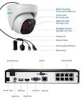 Reolink 5MP 8CH Home Security Camera System