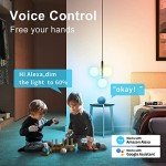 TJOY 6-Pack WiFi Smart LED Bulbs with RGB Colors