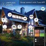 TJOY 6-Pack WiFi Smart LED Bulbs with RGB Colors