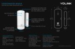 YoLink LoRa Smart Door & Window Sensors 3-Pack