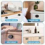 Smart Fingerprint Handle Lock for Cabinets and Drawers