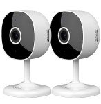 Galayou 2K WiFi Indoor Security Camera - 2 Pack