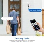 Wireless 1080P Outdoor Security Camera with 2-Way Talk