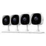 Tapo 1080P Indoor Security Camera - 4-Pack