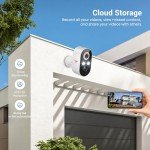 Wireless 1080P Outdoor Security Camera with 2-Way Talk