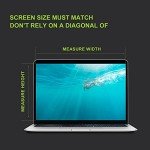 Ceydebne Laptop Privacy Screen 15.6 Inch Anti Blue Light Screen Protector, Laptop Screen Privacy Shield - 16:9 Aspect Ratio
