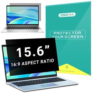 ZOEGAA Laptop Privacy Screen 15.6,Removable 16:9 Aspect Ratio Laptop Privacy Screen for 15.6 inch,Anti Blue Light Computer Monitor Privacy Shield Compatible with 15.6 Privacy Screen Laptop