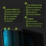 Ceydebne Laptop Privacy Screen 15.6 Inch Anti Blue Light Screen Protector, Laptop Screen Privacy Shield - 16:9 Aspect Ratio
