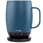 Nextmug Plus - Self-Heating Coffee Mug (Slate Blue)