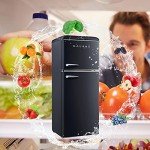 Galanz Retro Compact Refrigerator with Freezer, 4.6 Cu Ft