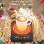 Electric Coffee Mug Warmer with 6 Temp Settings