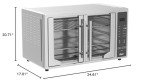 Oster 10-in-1 Air Fryer Oven with French Doors