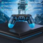 YU33 Wireless PS4 Controller with Dual Vibration - Yellow