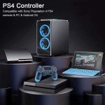 YU33 Wireless PS4 Controller with Dual Vibration - Yellow