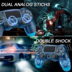 YU33 Wireless PS4 Controller with Dual Vibration - Yellow
