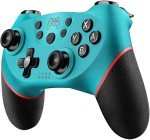 Diswoe Wireless Pro Controller for Switch - Blue