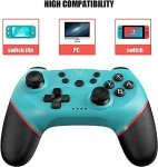 Diswoe Wireless Pro Controller for Switch - Blue