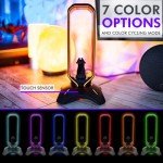 RGB Headset Stand with Mouse Bungee and USB Hub