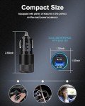 30W Dual Port USB C Car Charger - 2 Pack
