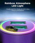 TOLLEFE Dual USB Car Phone Charger with LED