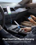 60W USB C Car Charger with Fast Charging Ports