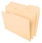 Pendaflex Letter Size Classic Manila File Folders