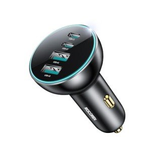 Rocoren 70W USB C 4-Port Car Charger