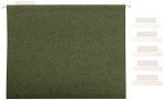 Amazon Basics Green Hanging File Folders - 25 Pack
