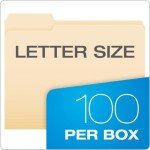 Pendaflex Letter Size Classic Manila File Folders