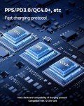 Rocoren 70W USB C 4-Port Car Charger