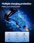 Rocoren 70W USB C 4-Port Car Charger