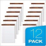 TOPS Wide Ruled Legal Pads, 12 Pack