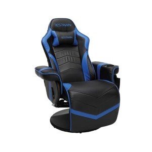 Blue RESPAWN 900 Gaming Recliner with Footrest