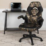 X10 Camouflage Gaming Chair with Adjustable Arms
