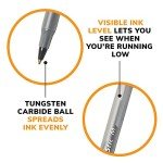 BIC Round Stic Xtra Life Black Pens - 60 Count