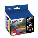 EPSON 220 High-Capacity Ink Cartridge Combo Pack