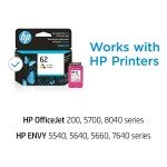 HP 62 Tri-color Ink Cartridge for OfficeJet and ENVY