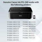 Canon PG-240 Black Ink Cartridge for Multiple Printers