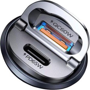 125W USB-C Car Charger - Fast Charging Dual Port