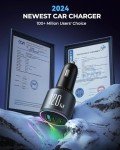 JOYROOM 120W Super Fast Car Charger - 3 Ports