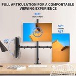 Pholiten Heavy-Duty Triple Monitor Desk Mount