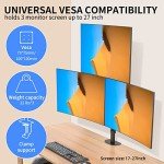 Pholiten Heavy-Duty Triple Monitor Desk Mount