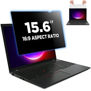 Magicmoon 15.6" Privacy Filter Screen Protector, Anti-Spy/Glare Film for 15.6 inch Widescreen Notebook Laptop with 16:9 Aspect Ratio (Width x Height:344mmx194mm)