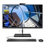 Lenovo ThinkCentre Neo 30a 23.8" FHD Business All-in-One, i5-12450H, 16GB RAM, 512GB SSD, DVD-RW, Wired KB & Mouse, RJ-45, HDMI, Wi-Fi 6, Webcam, Windows 11 Pro, Black