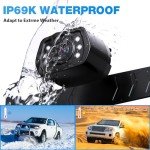 ZEROXCLUB 1080P Wired Backup Camera Kit