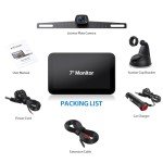ZEROXCLUB 1080P Wired Backup Camera Kit