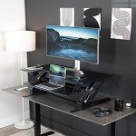 VIVO 42" Adjustable Sit-Stand Desk Converter